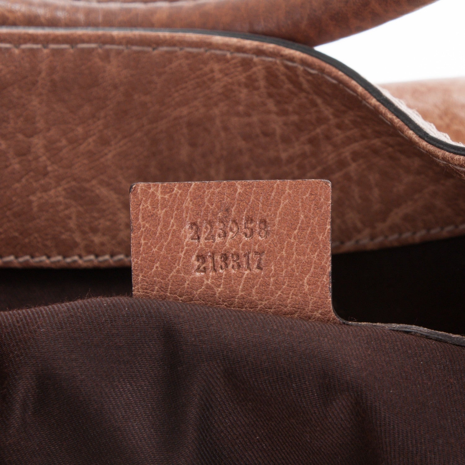 Gucci Monogram Large New Pelham Shoulder Bag Brown 9 of 9