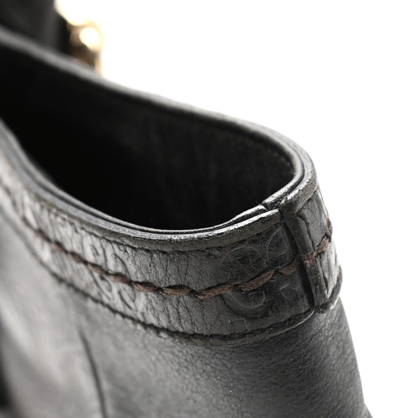 Guccissima Trim Signoria Tote Black