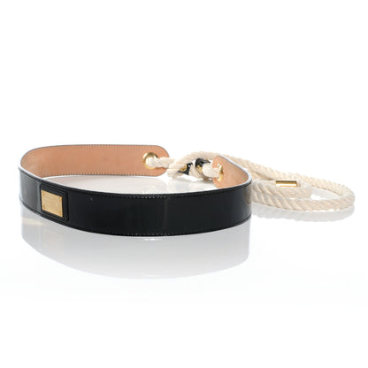 Louis Vuitton Patent Inventeur Rope Belt 85 34 5 of 10