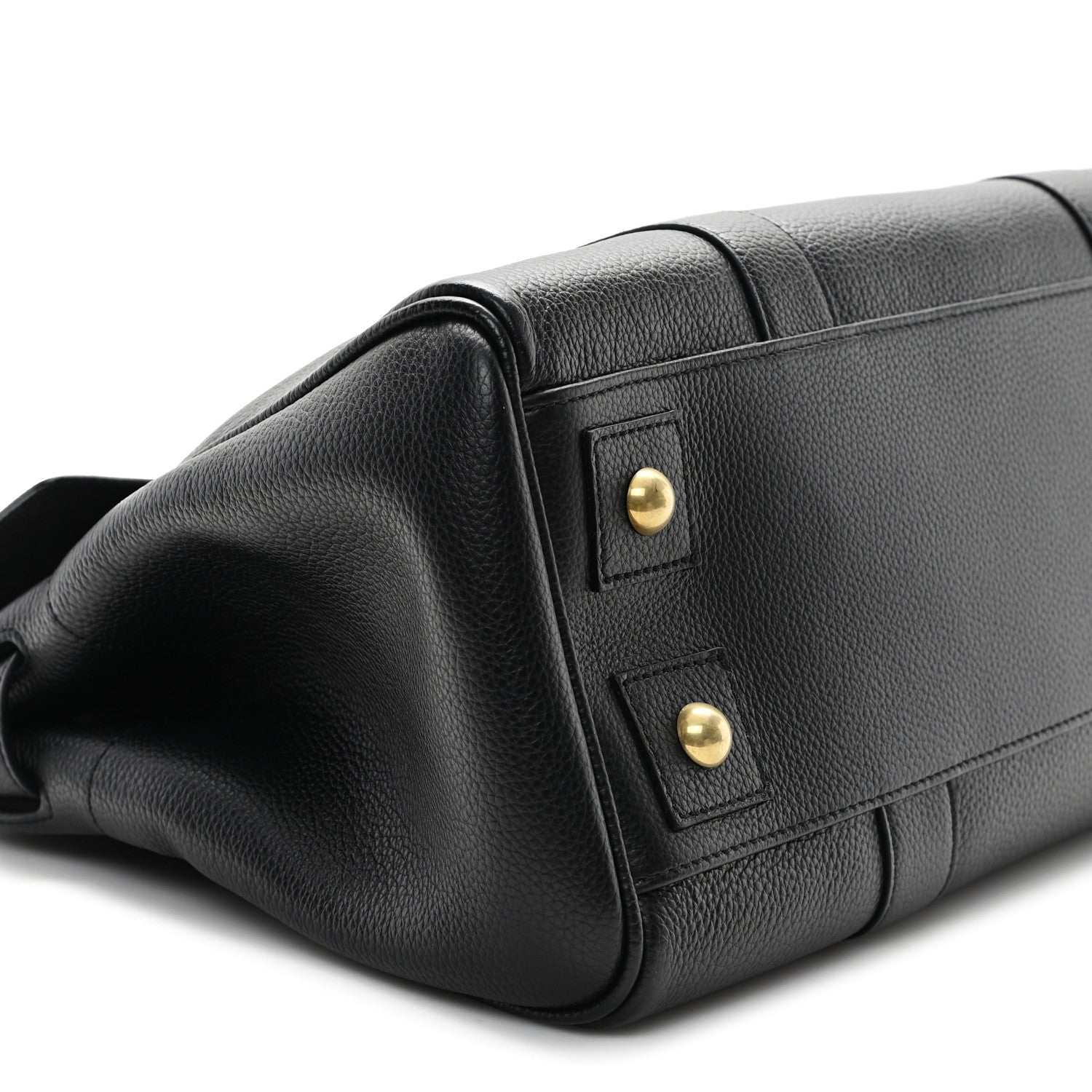 Mulberry Small Classic Grain Bayswater Black 9 of 10