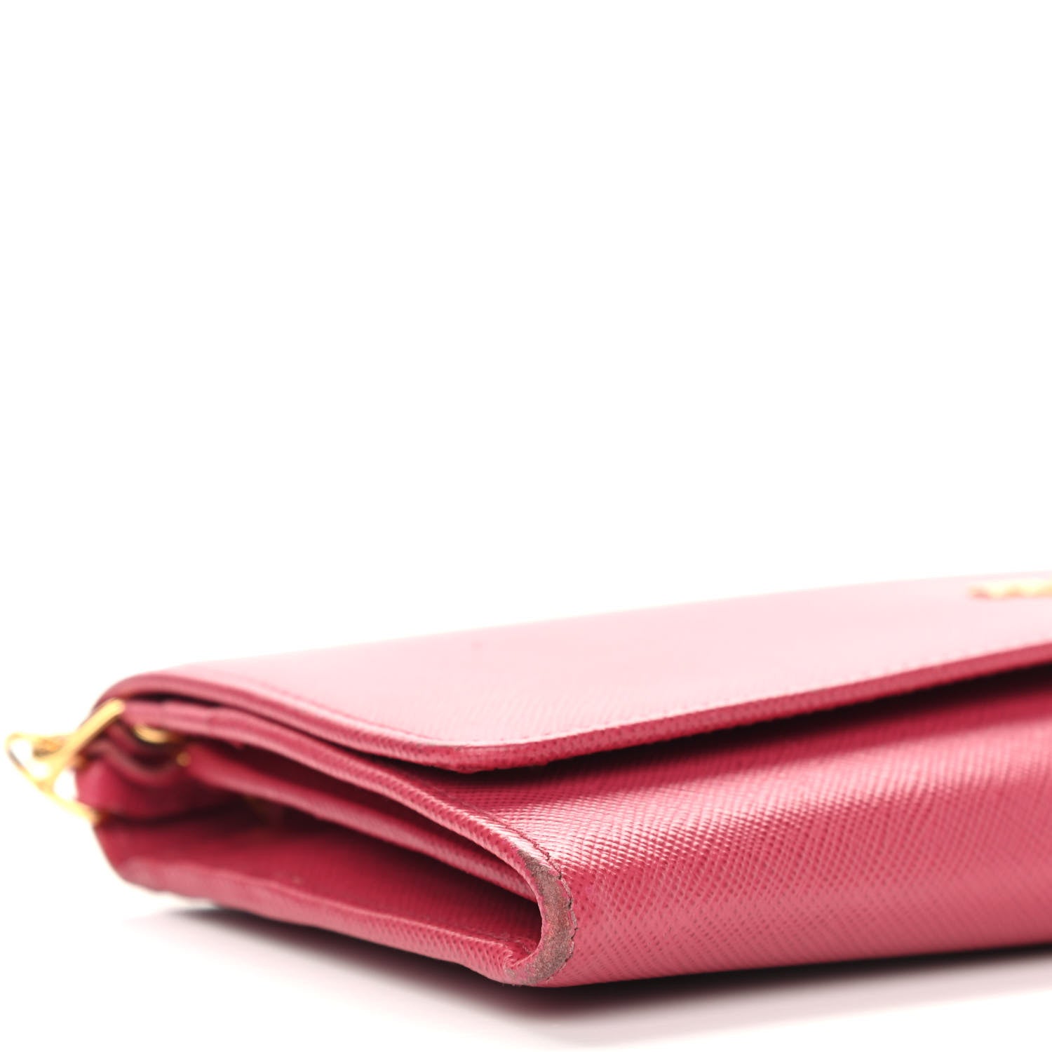 Prada Saffiano Metal Oro Chain Wallet Tamaris 13 of 14