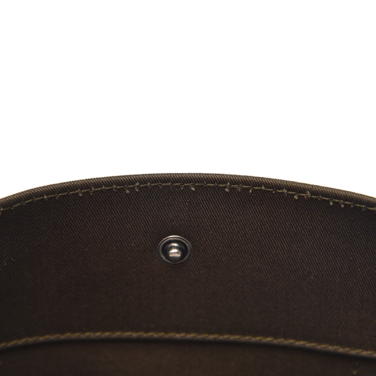 Linen Calfskin Rive Gauche Tote Khaki