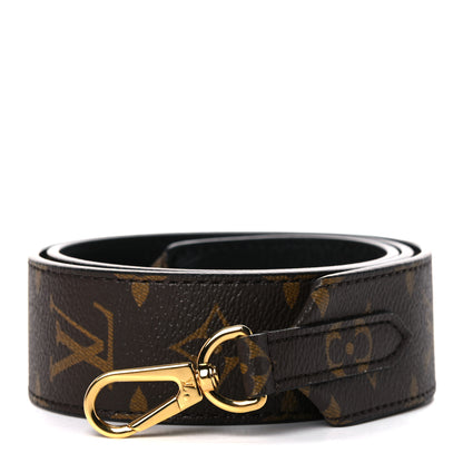Louis Vuitton Monogram Bandouliere Shoulder Strap Black 1 of 6