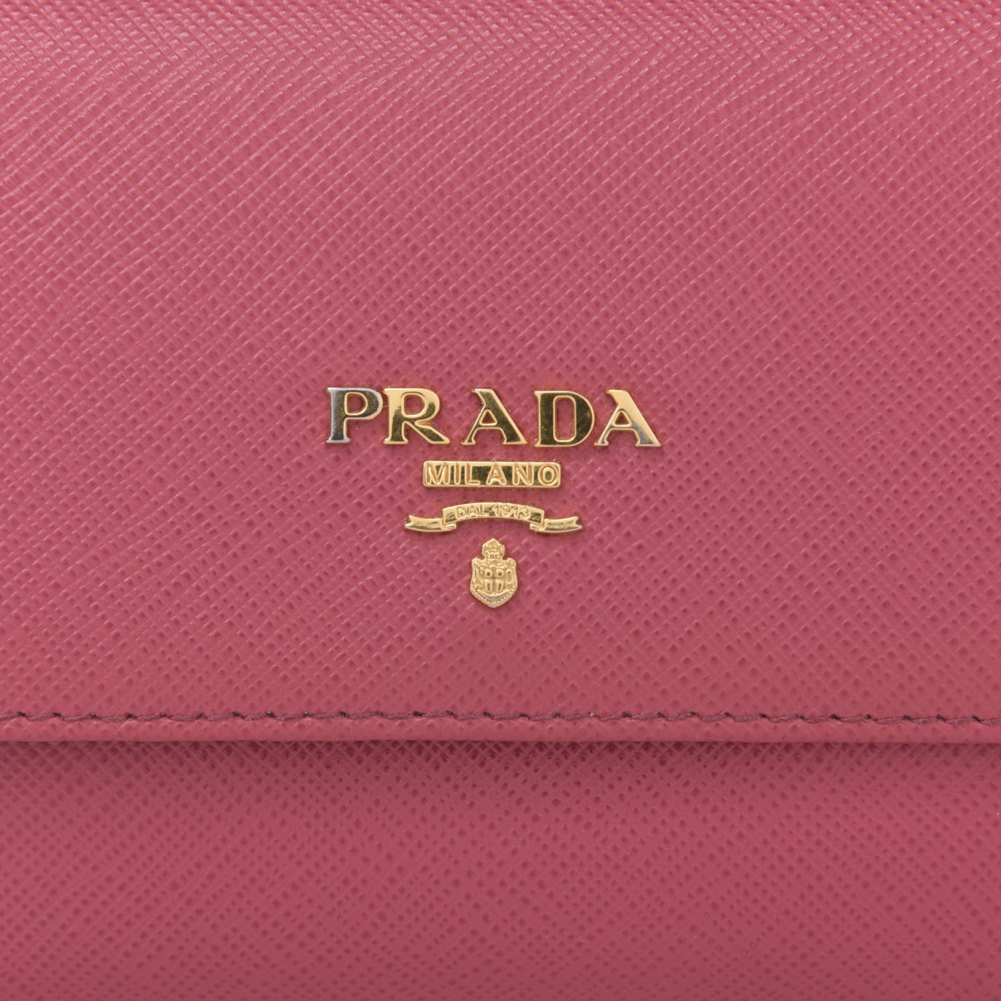Saffiano Multicolor Compact Wallet Peonia Begonia
