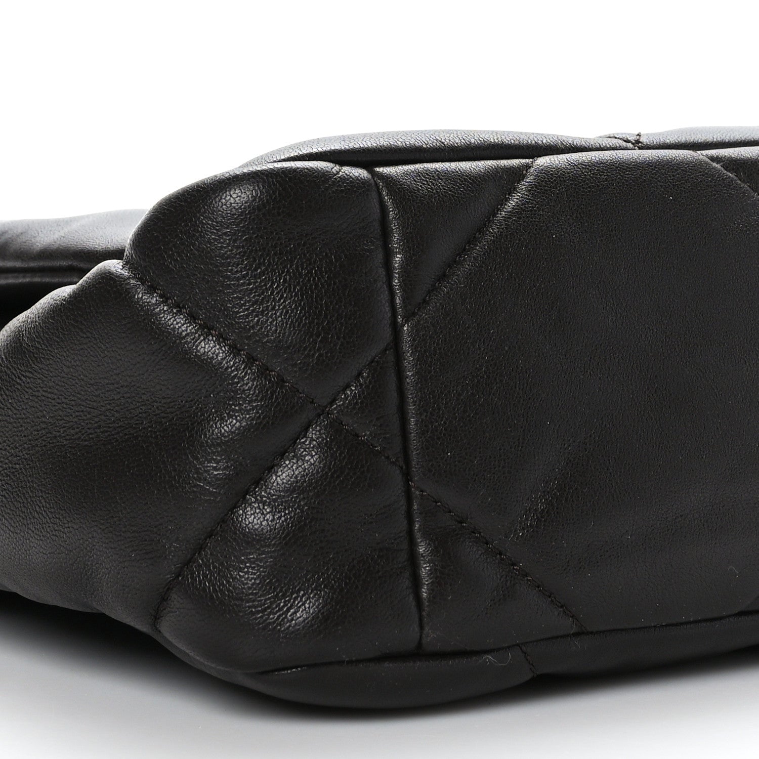 Chanel Lambskin Quilted Medium Chanel 19 Flap Dark Brown 8 of 9
