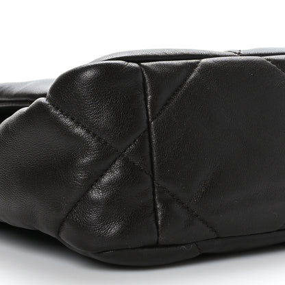 Chanel Lambskin Quilted Medium Chanel 19 Flap Dark Brown 8 of 9