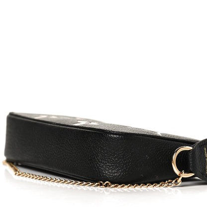 Louis Vuitton Empreinte Monogram Giant Mini Pochette Accessories Black 8 of 9