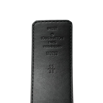 Louis Vuitton Damier Graphite 40mm LV Initiales Belt 95 38 5 of 6