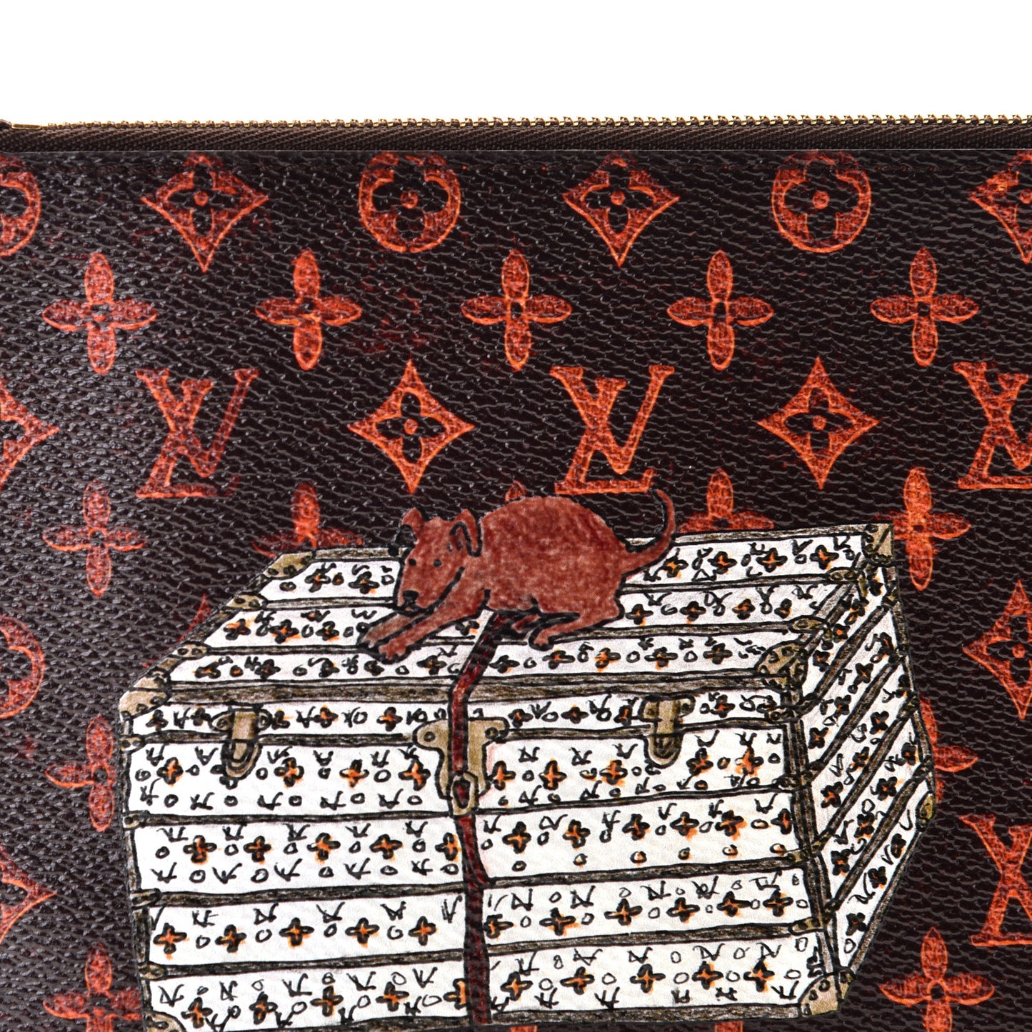Catogram Neverfull MM GM Pochette Marron