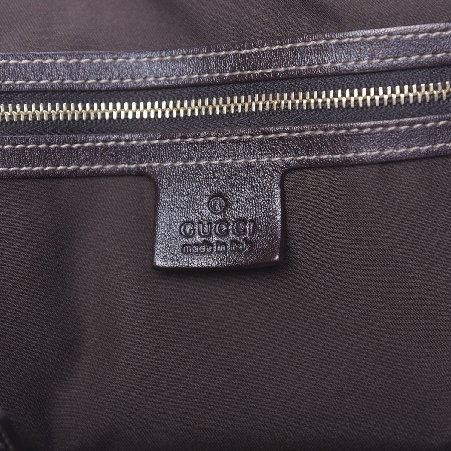 Gucci Monogram Medium Pelham Shoulder Bag Dark Brown 6 of 12