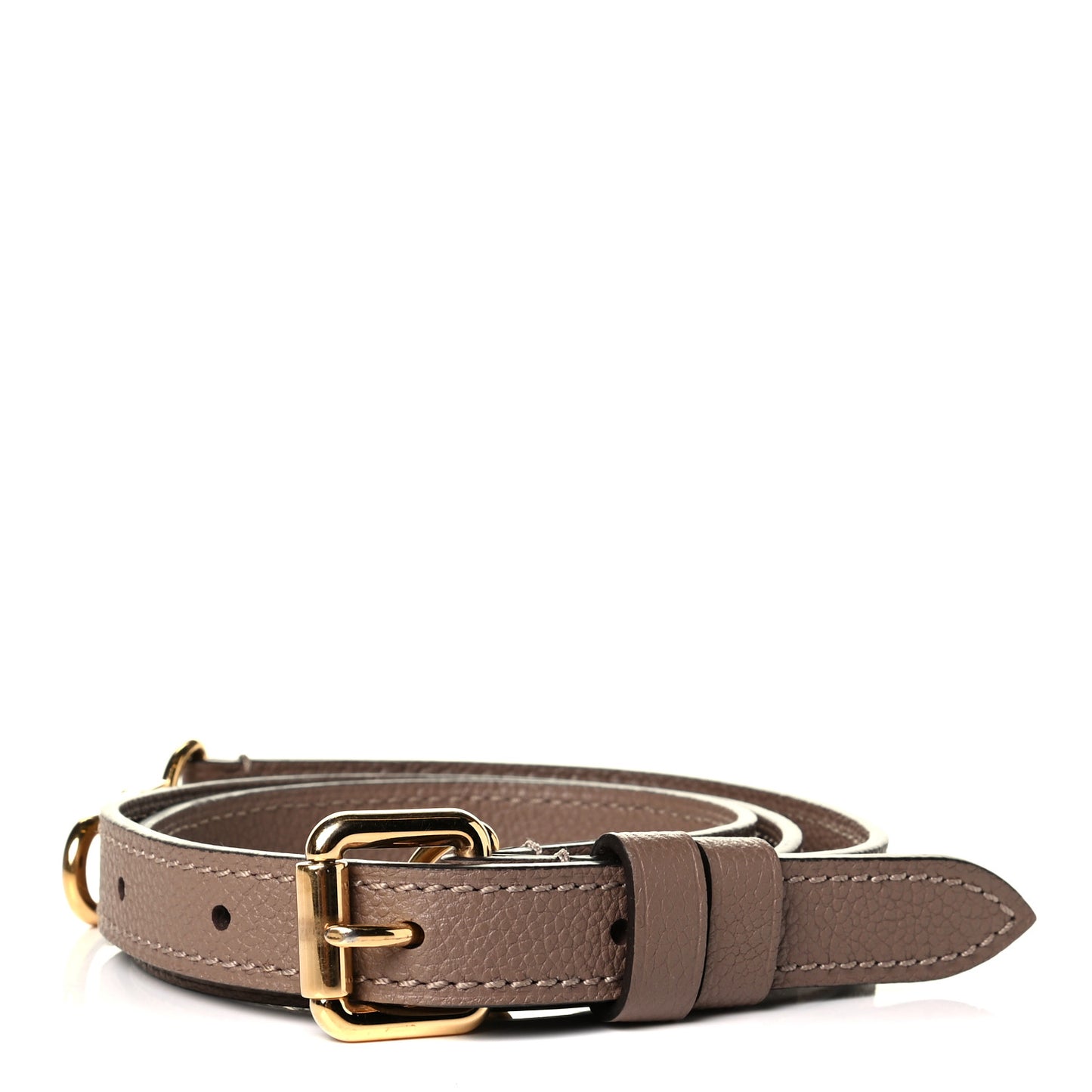 Calfskin Melie Adjustable Strap Taupe Glace