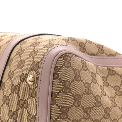 Gucci Monogram Medium Joy Boston Light Pink 11 of 13