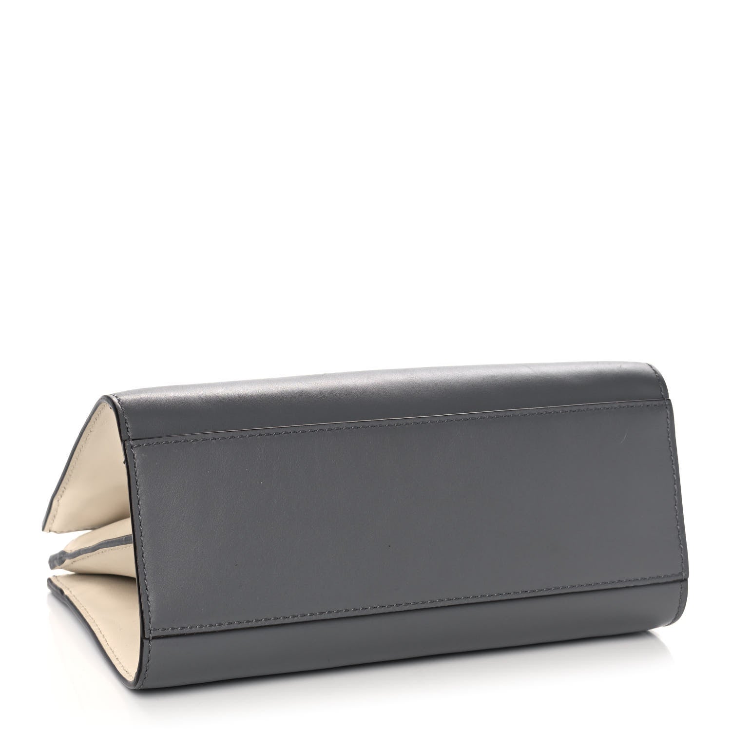 Gucci Nappa Bamboo Web Mini Nymphaea Top Handle Bag Deep Grey Mystic White 4 of 19