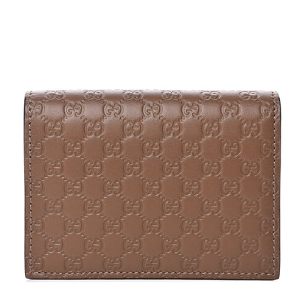 Gucci Microguccissima Card Case Wallet Acero 1 of 9
