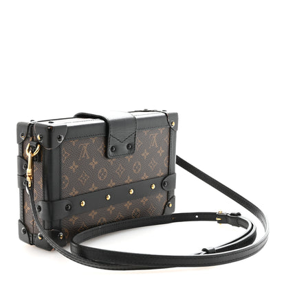 Louis Vuitton Monogram Petite Malle Black 3 of 9