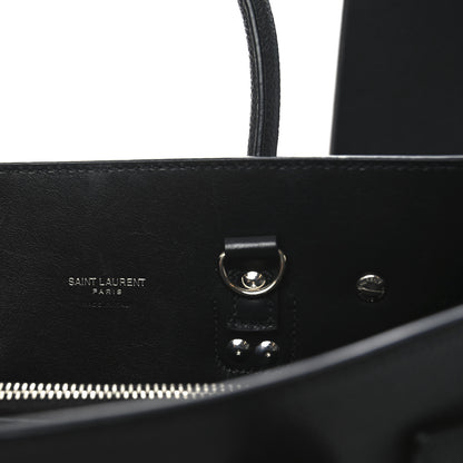 Saint Laurent Grained Calfskin Baby Sac De Jour Black 6 of 10