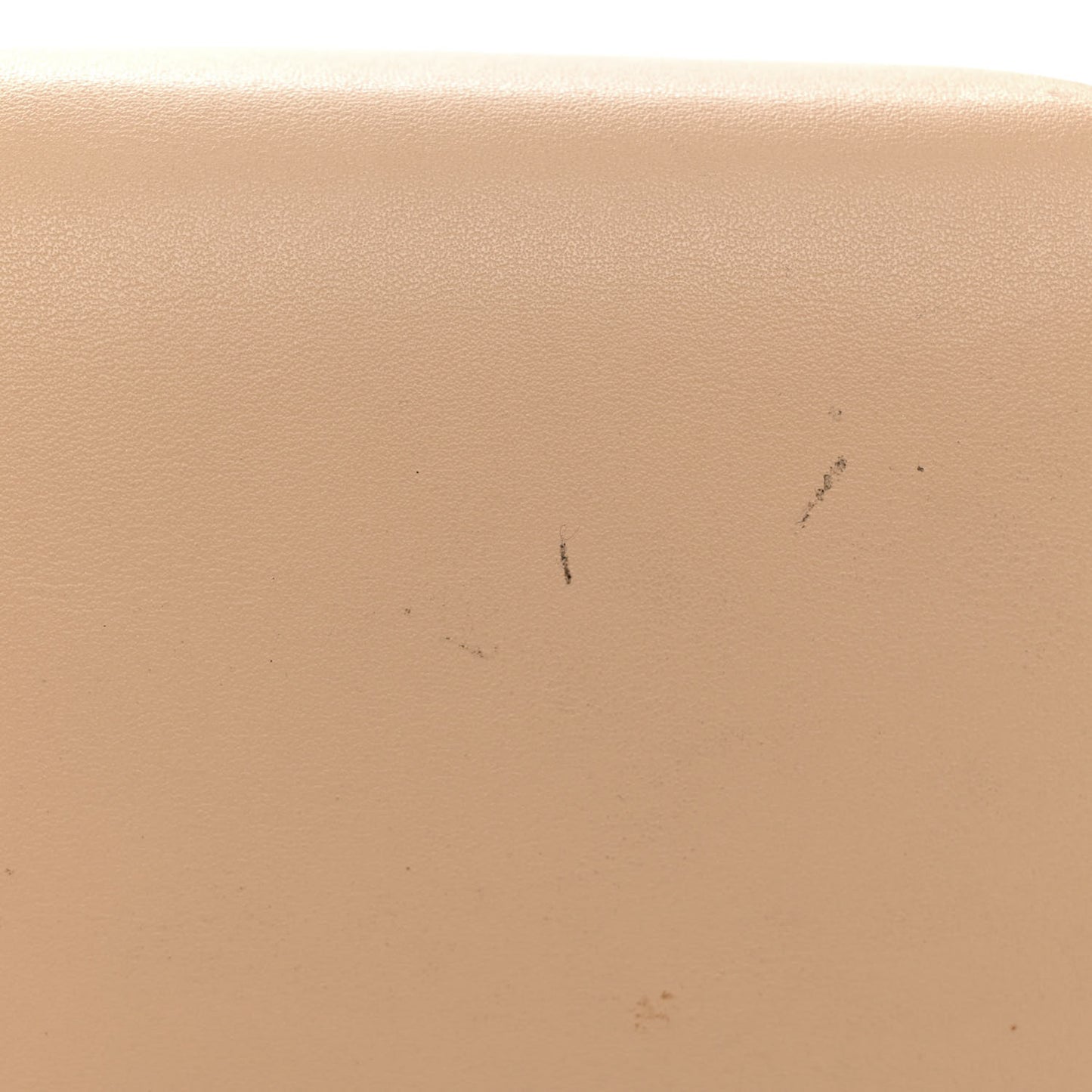 Vegan Leather Medium Shopping Bag Cream