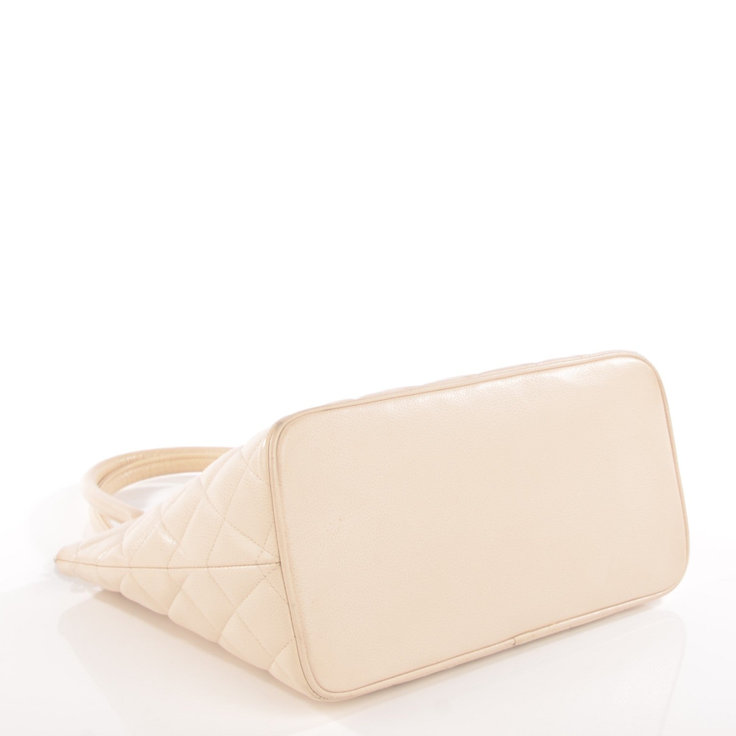 Chanel Caviar Quilted Medallion Tote Light Beige 4 of 7
