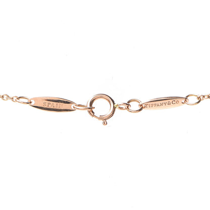 Tiffany 18K Rose Gold Diamond .17ct Elsa Peretti Diamonds by the Yard Heart Pendant Necklace 4 of 5