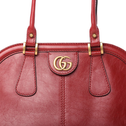 Gucci Calfskin Large Re(Belle) Top Handle Bag Red 10 of 10