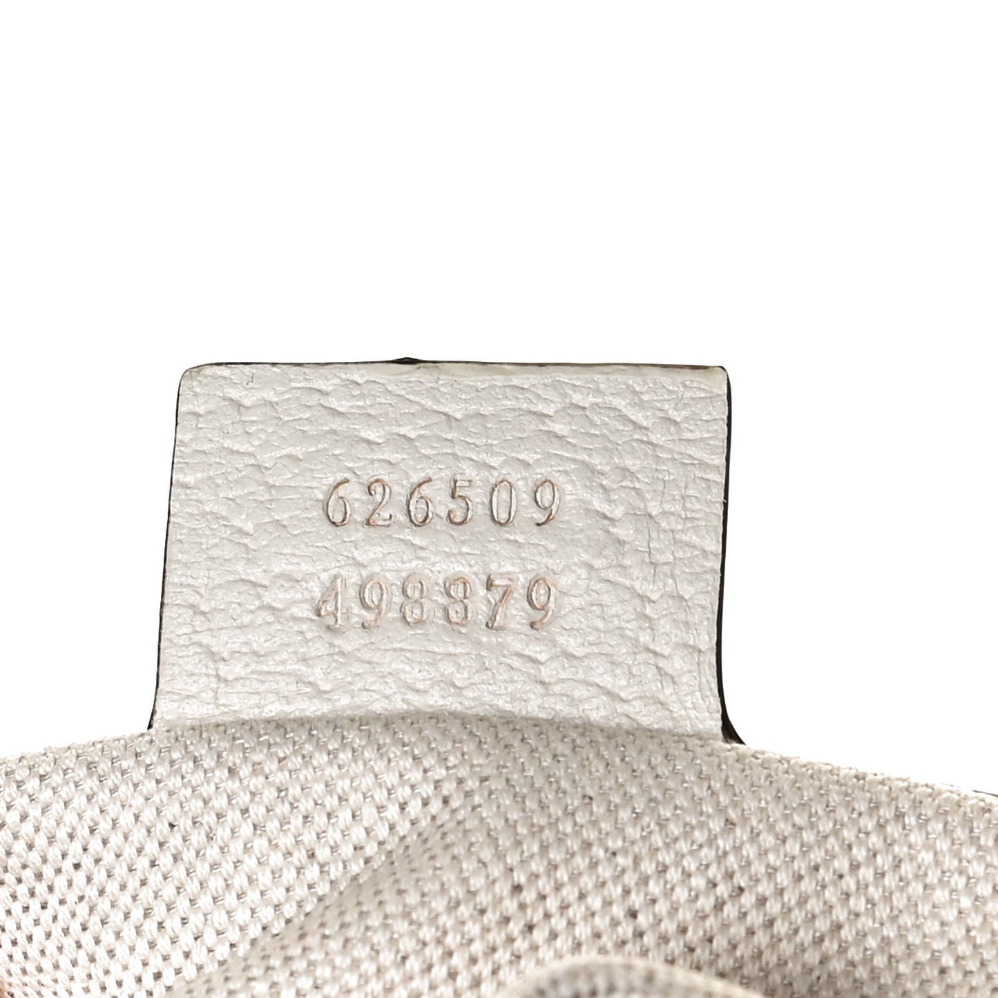 GG Supreme Monogram Flora Web Small Ophidia Half Moon Hobo White