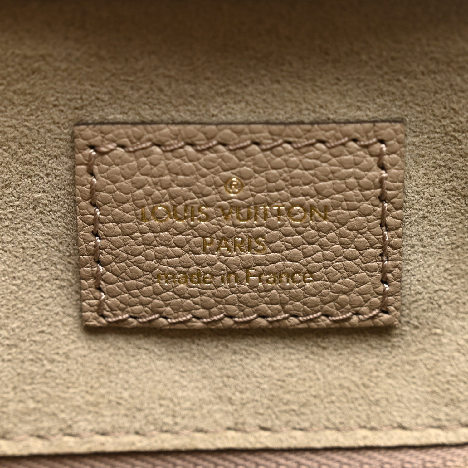 Louis Vuitton Empreinte Monogram Giant Speedy Bandouliere 25 Tourterelle 6 of 9
