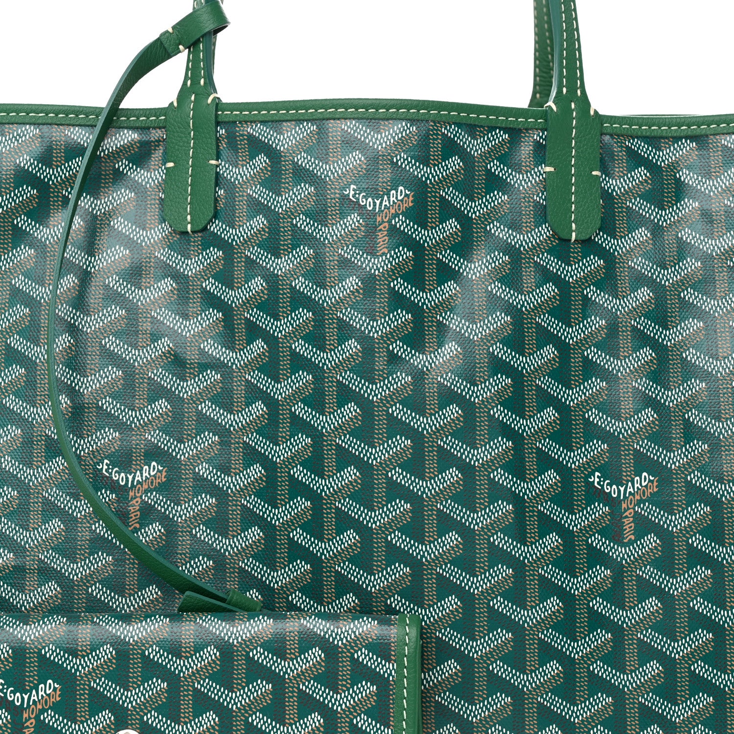 Goyard Goyardine Saint Louis PM Green 7 of 9