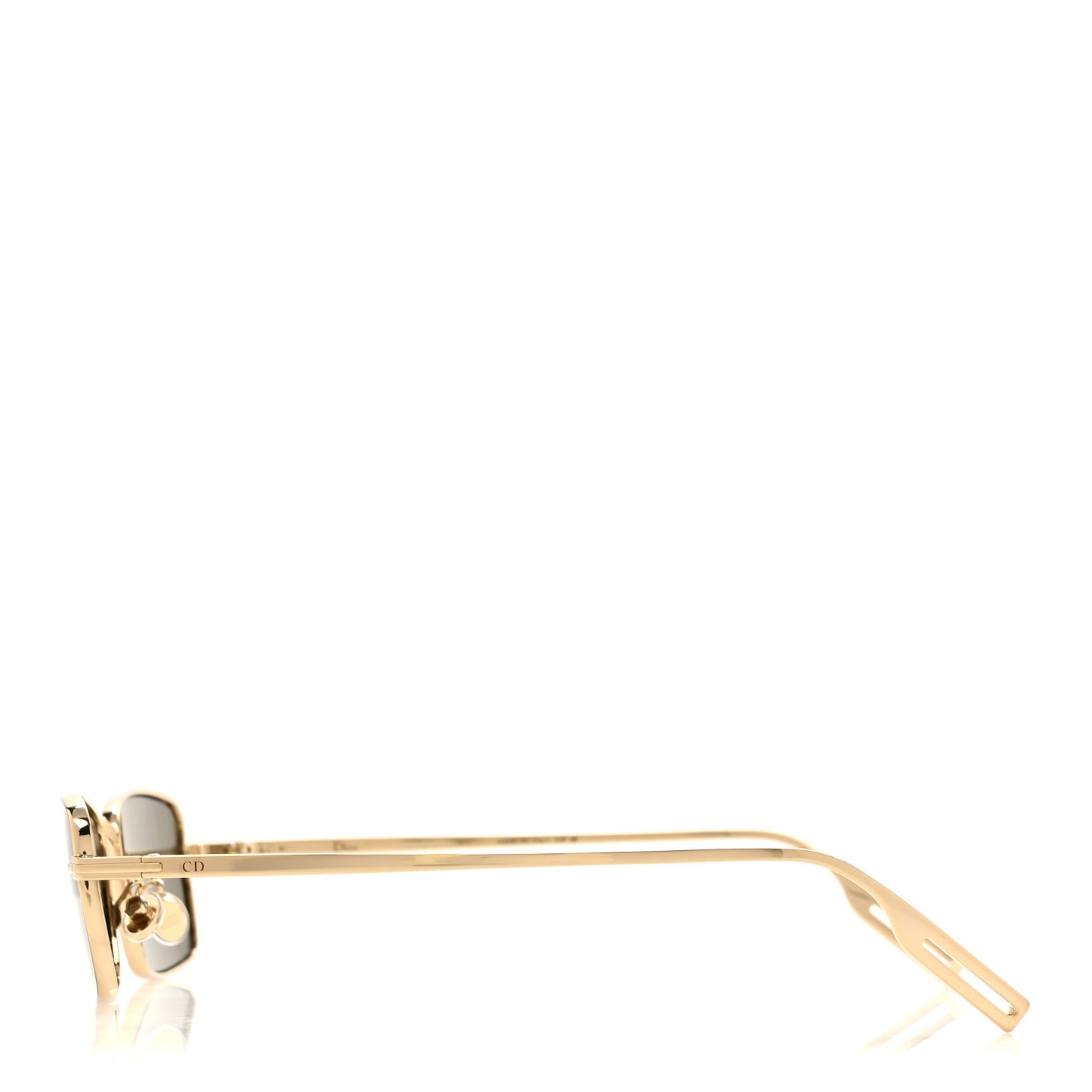 Metal DiorBlackSuit S21U Sunglasses Khaki