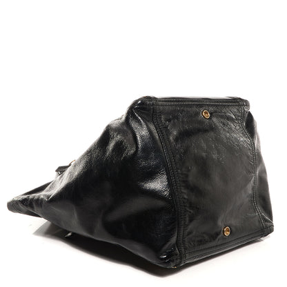 Saint Laurent Patent Medium Downtown Black 4 of 8