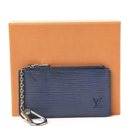 Louis Vuitton Epi Key Pouch Myrtille 8 of 8