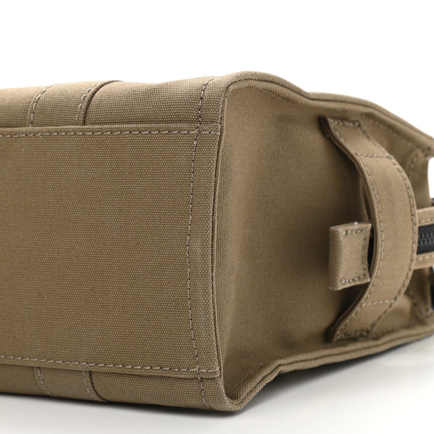 Cotton Canvas The Traveler Tote Bag Slate Green