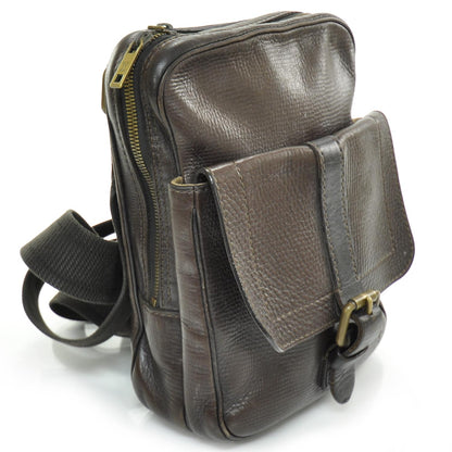 Louis Vuitton Utah Leather Yuma Messenger Bag Coffee 3 of 11