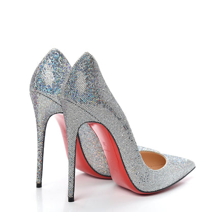 Christian Louboutin Glitter So Kate 120 Pumps 38 Disco Ball Multicolor 4 of 15