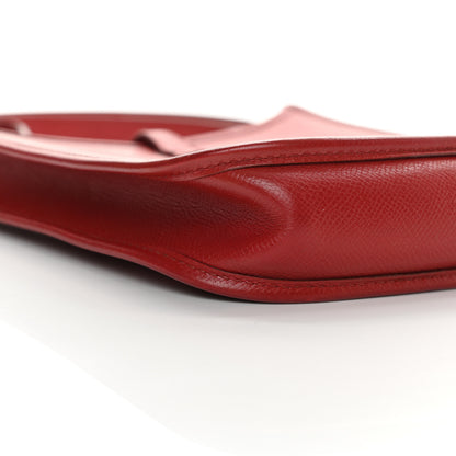Hermes Epsom Evelyne Short Strap TPM Rouge Garance 9 of 17