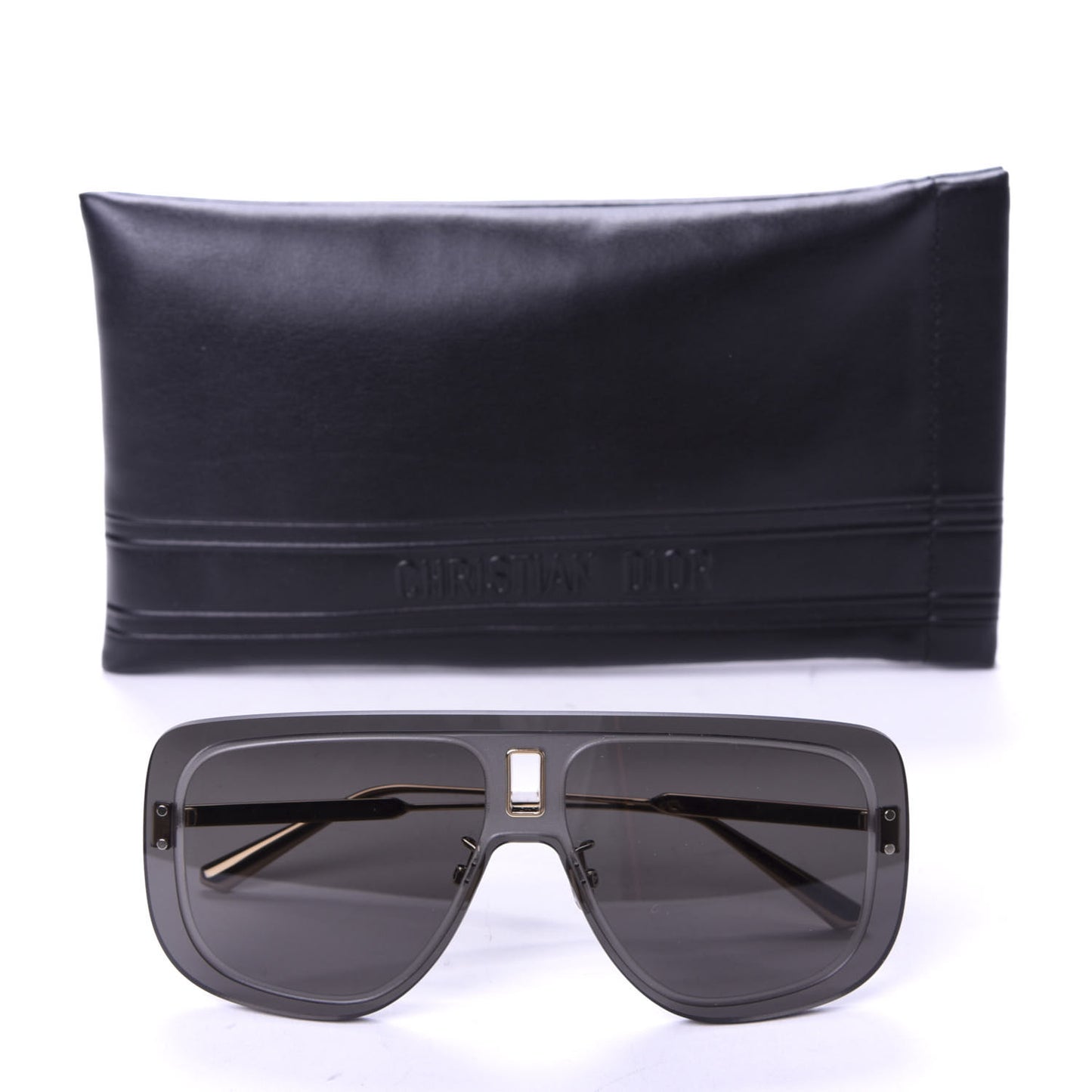 UltraDior Mask Sunglasses Gold Grey