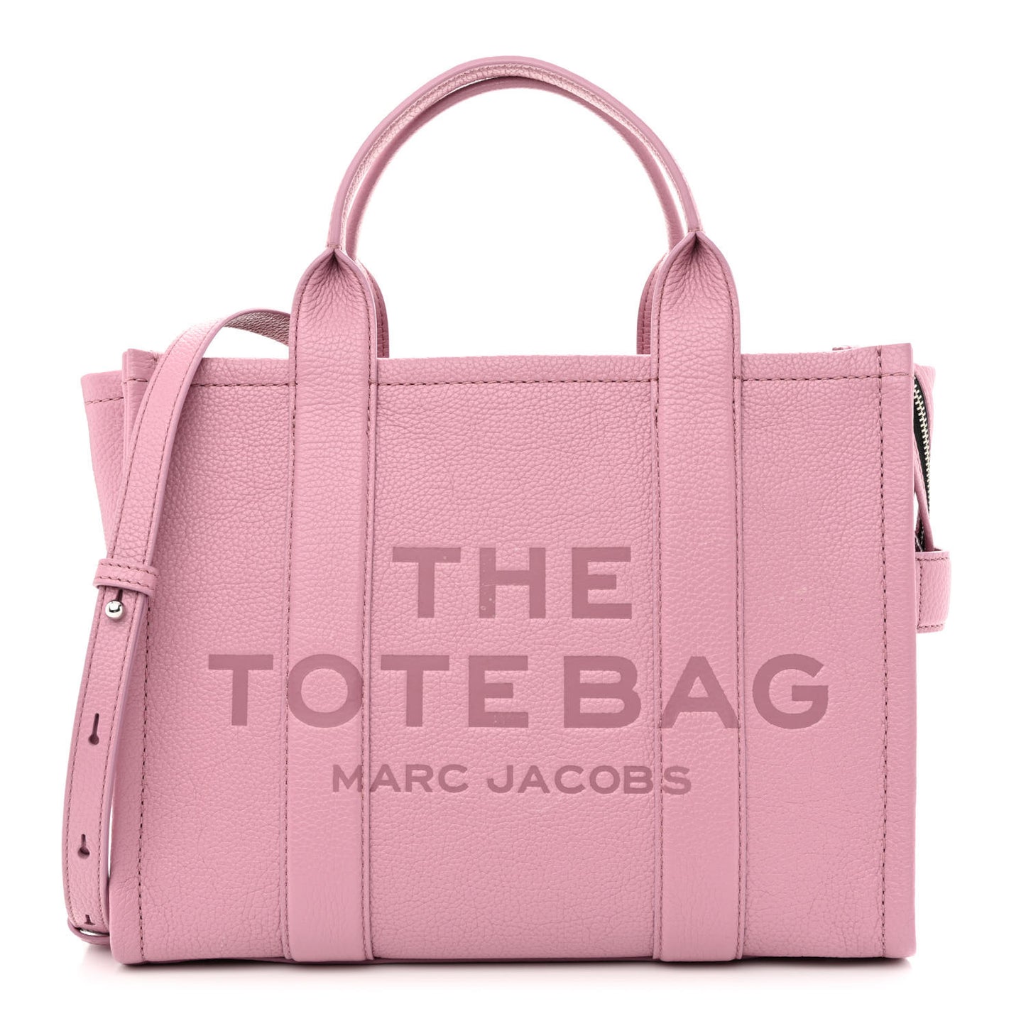 Grained Calfskin Medium The Tote Bag Lilas