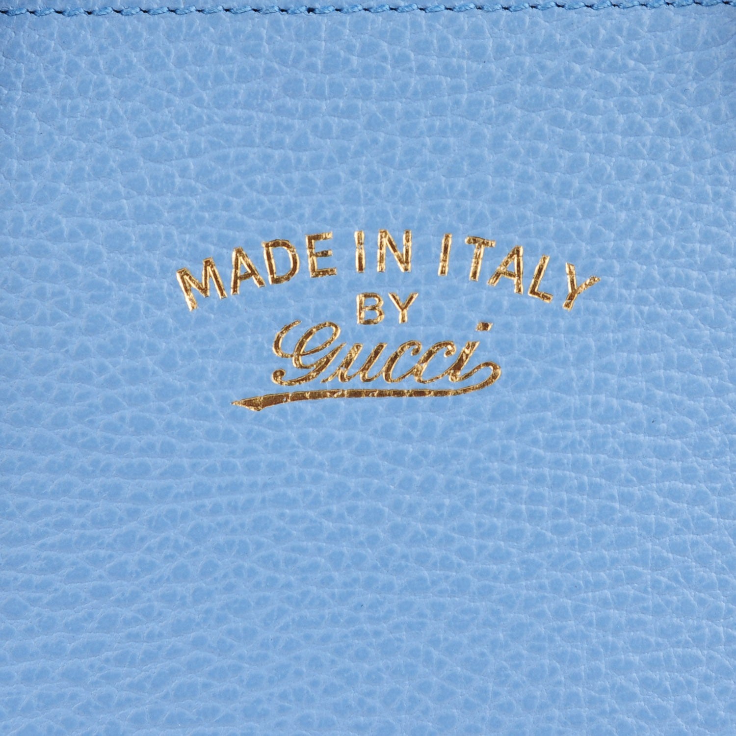 Gucci Dollar Calfskin Mini Swing Top Handle Bag Mineral Blue 6 of 7