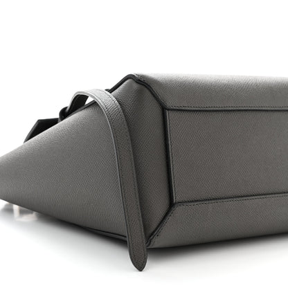 Celine Grained Calfskin Micro Belt Bag Grey 9 of 12