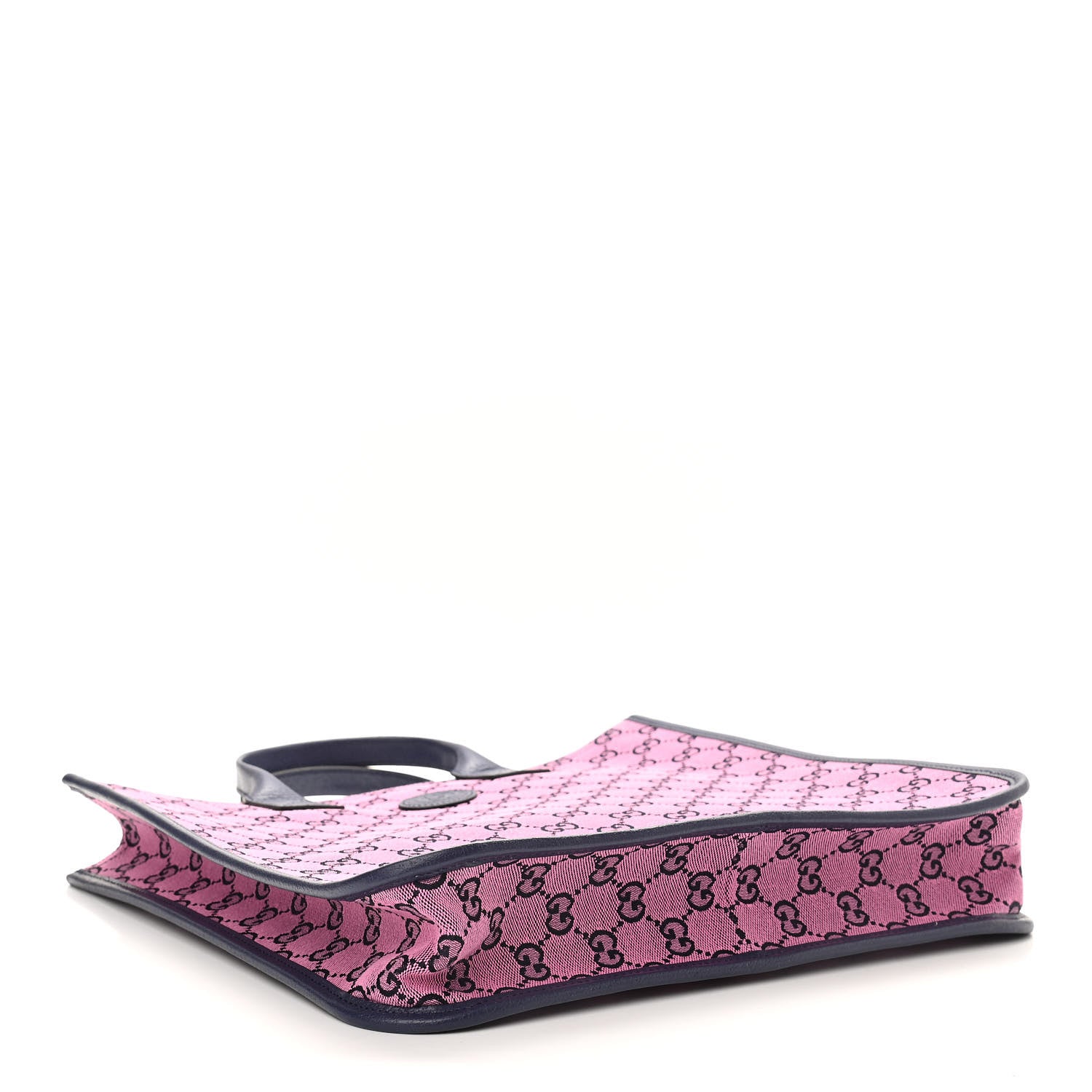 Gucci Monogram Multicolor Small Retro Interlocking G Childrens Tote Pink Blue 4 of 10