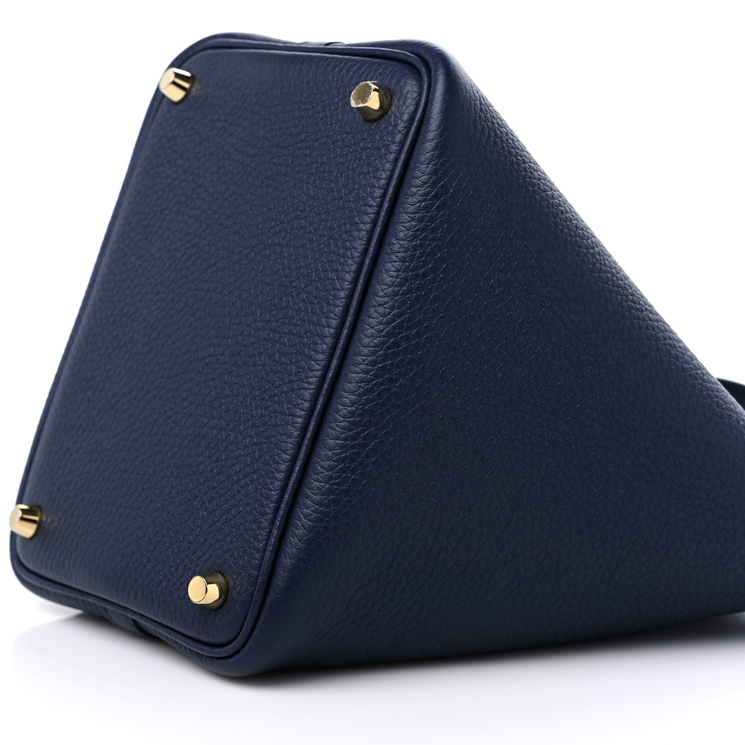 Hermes Taurillon Clemence Picotin Lock 18 PM Bleu Nuit 8 of 9
