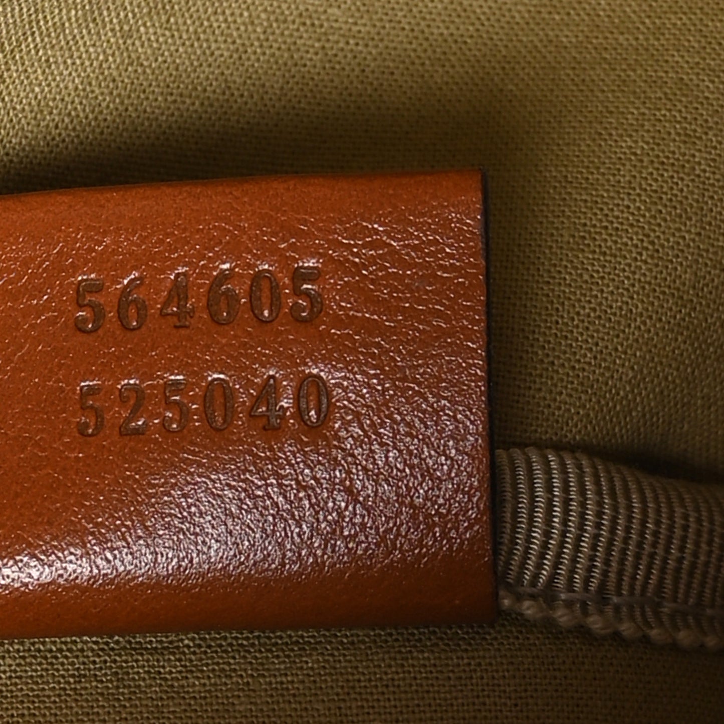Canvas Large Vintage Shoulder Bag Brown