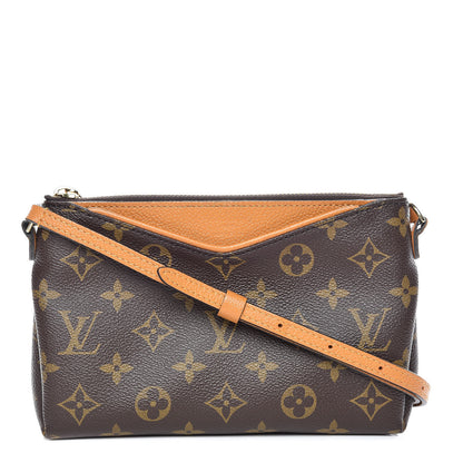Louis Vuitton Monogram Pallas Crossbody Safran 1 of 9