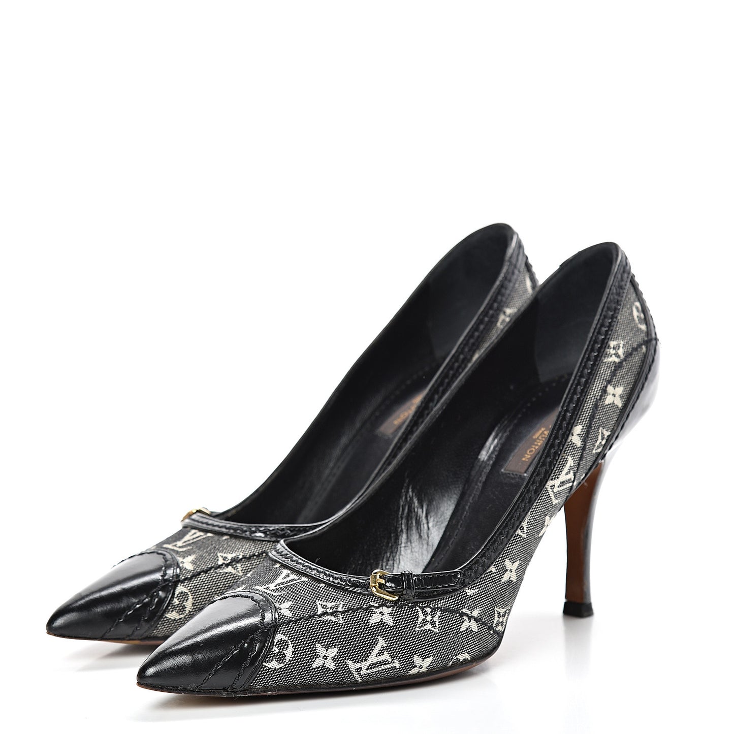 Mini Monogram Luxembourg Pumps 38.5 Gris