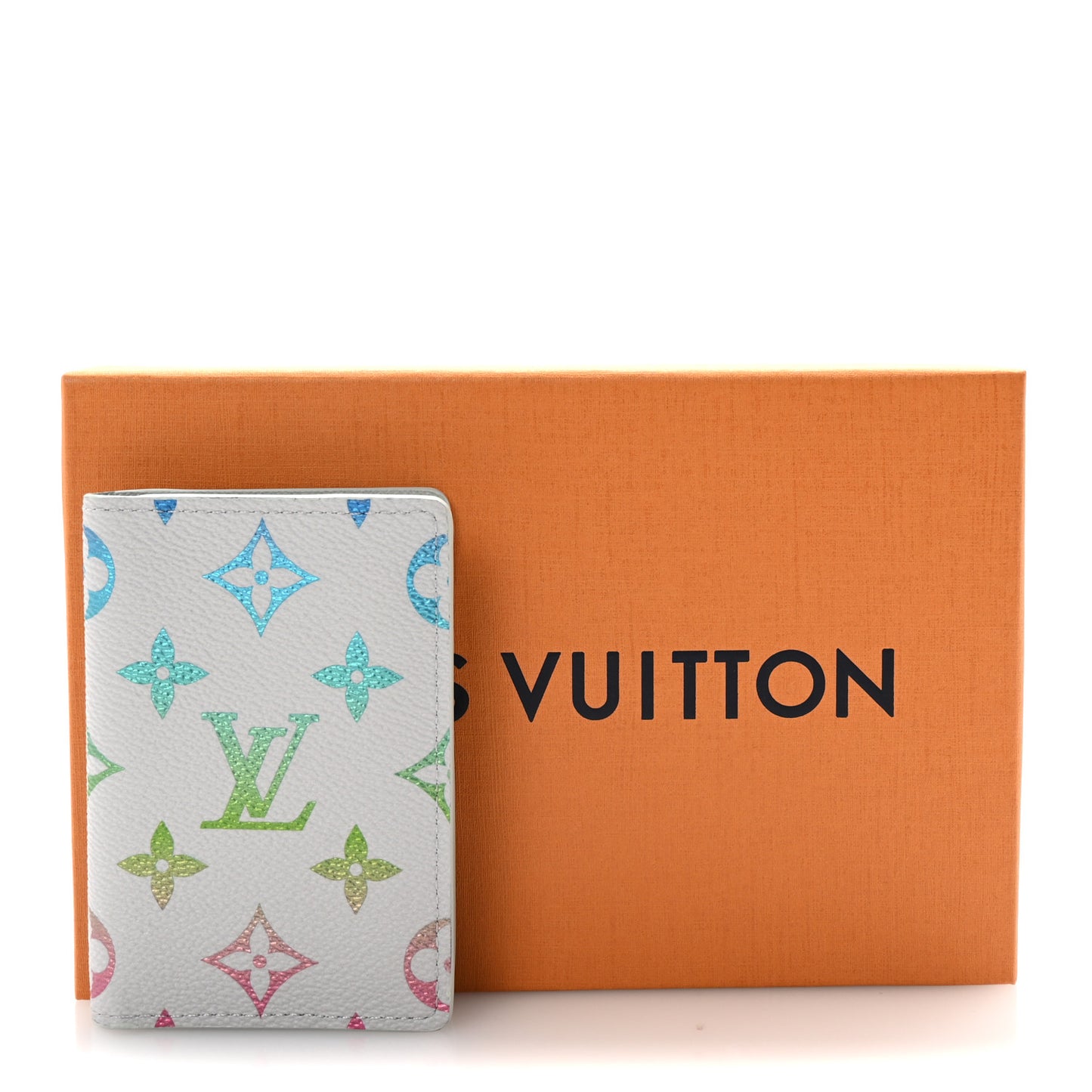 Monogram Pocket Organizer Gradient Grey