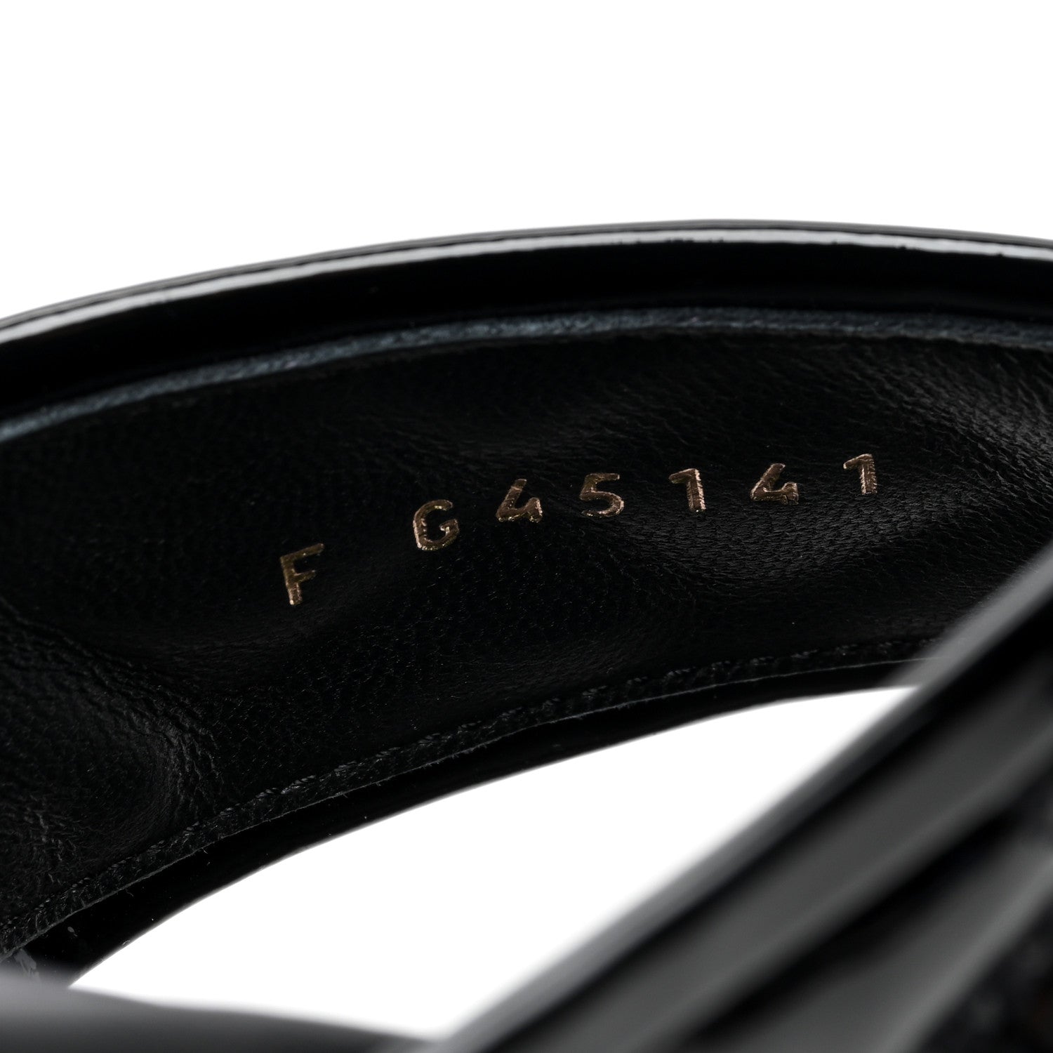 Chanel Patent Quilted CC Sandals 36 Black 8 of 8