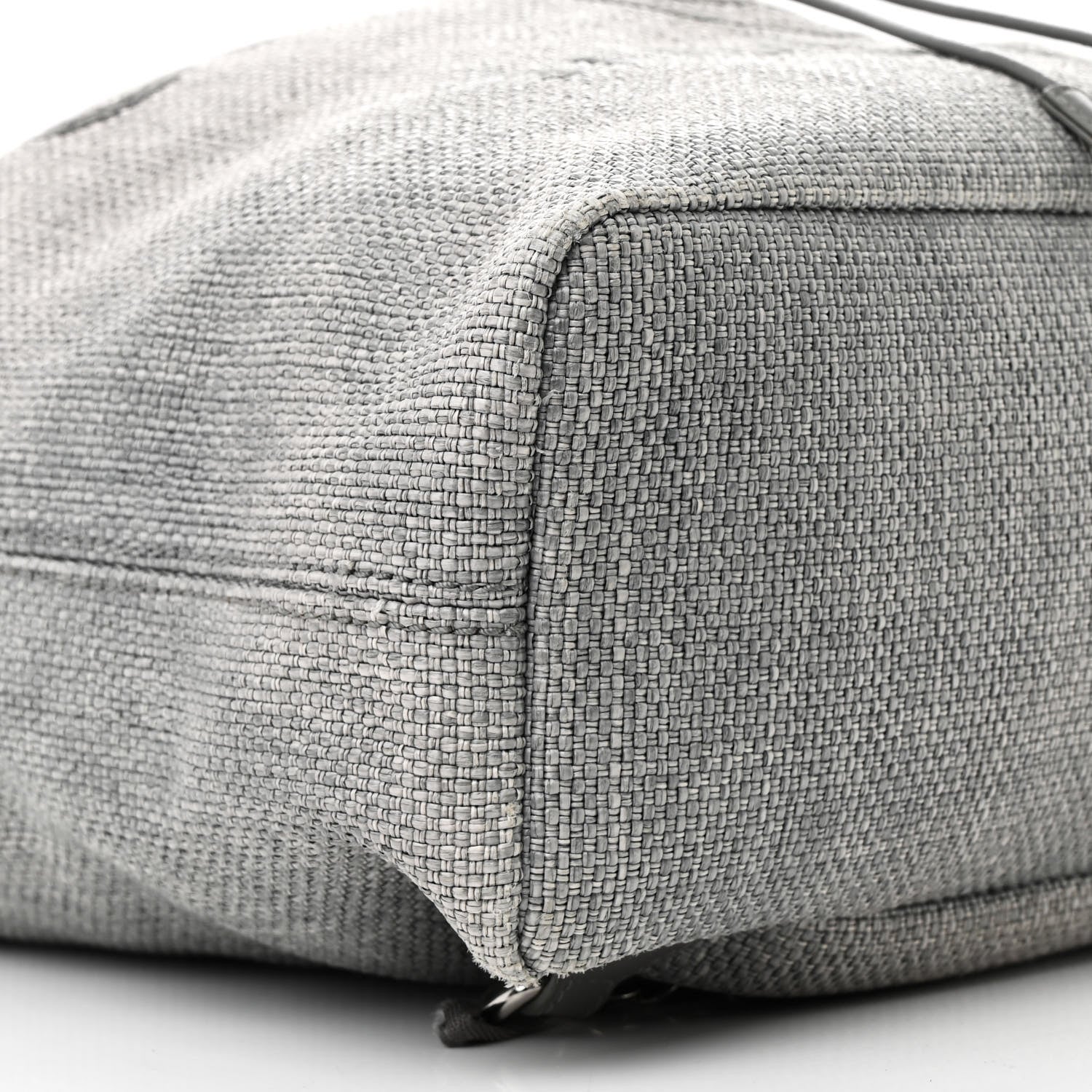 Chanel Canvas Large Deauville Backpack Grey 1609489 – FASHIONPHILE