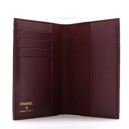 Chanel Caviar Quilted Passport Holder Dark Purple 5 of 9