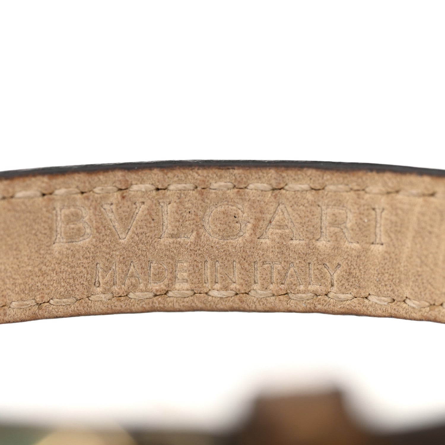 Bulgari Karung Snakeskin Serpenti Forever Bracelet Brown 4 of 6