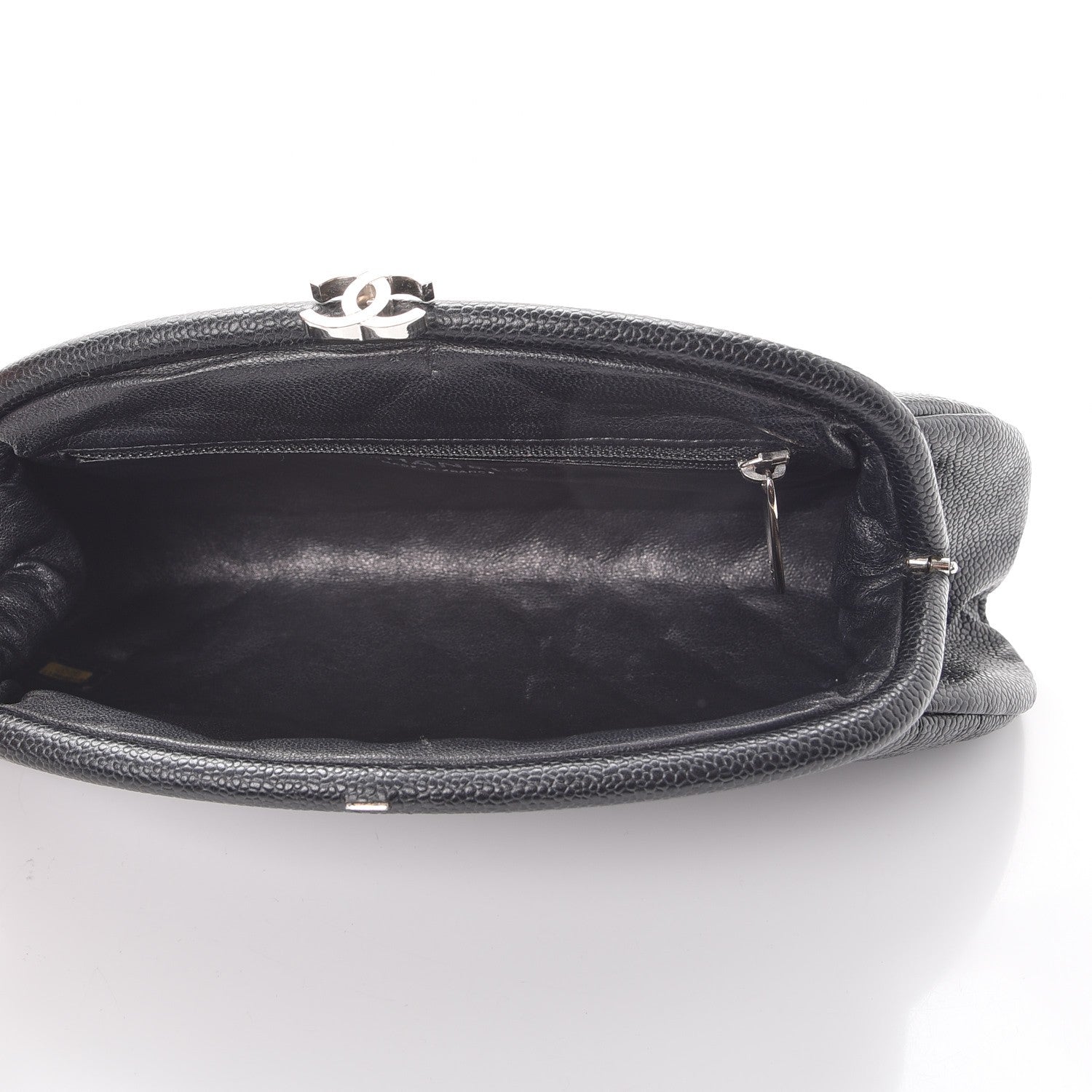 Chanel Caviar Quilted Timeless Clutch Black 5 of 10
