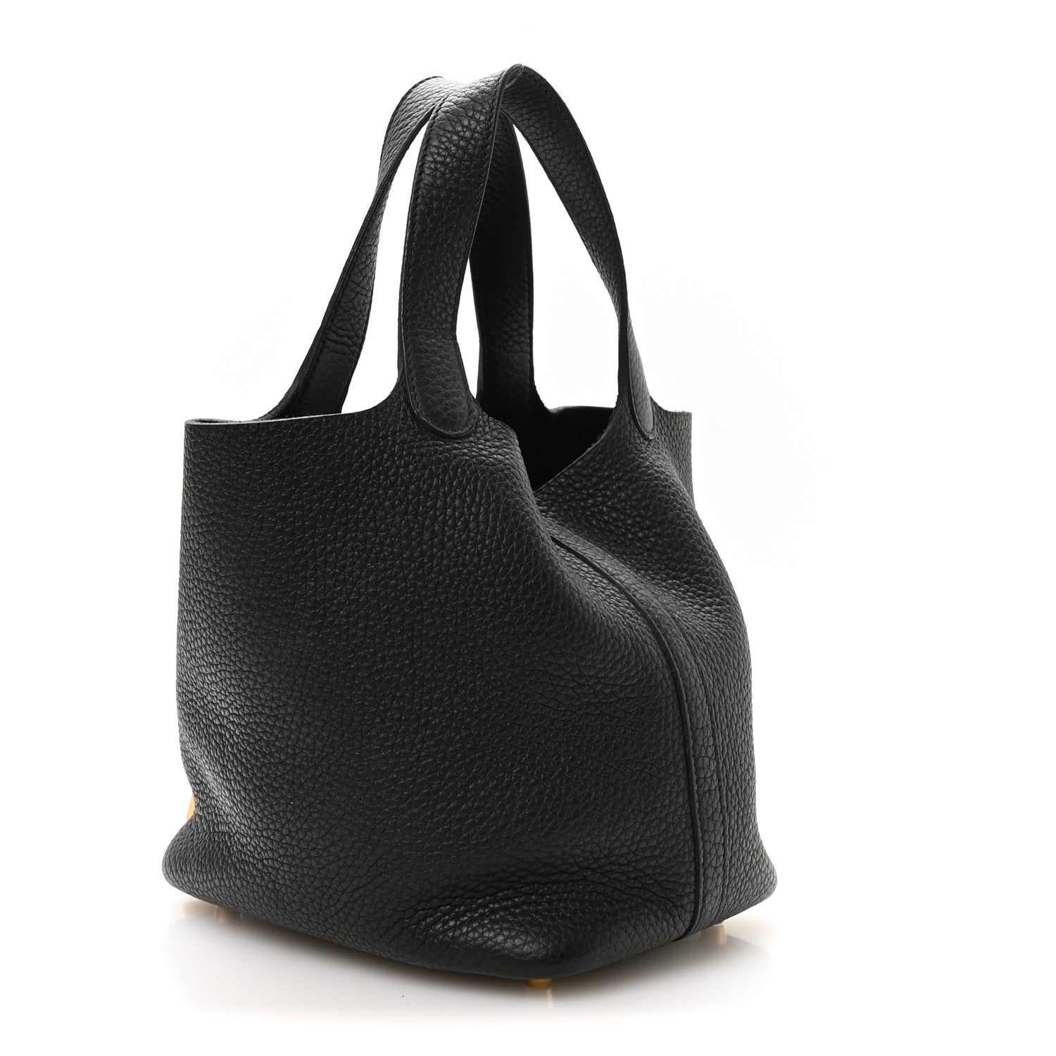 Hermes Taurillon Clemence Picotin Lock 18 PM Black 3 of 13